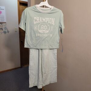 Champion Brooklyn Mint Green Flame Resistant Sleepwear